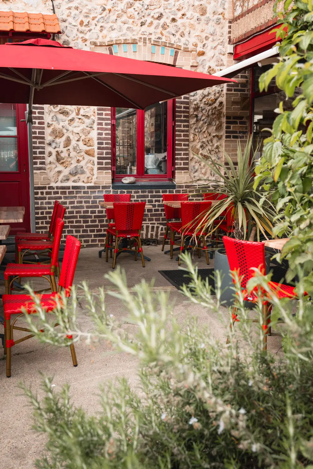Terrasse végétale du Le 39 pour événements privés